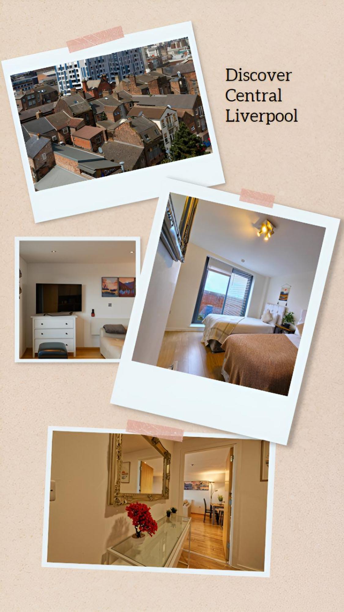 Sidemersey Livings- Convenient 1-Bedroom Flat With A View, Central Ливърпул Екстериор снимка